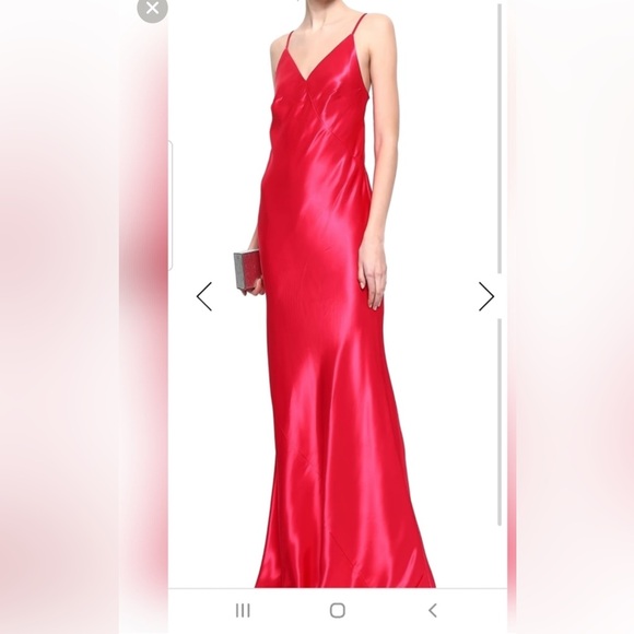 Jason Wu gown maxi dress  long dress size 6 NWT Red/Pink - Picture 2 of 9